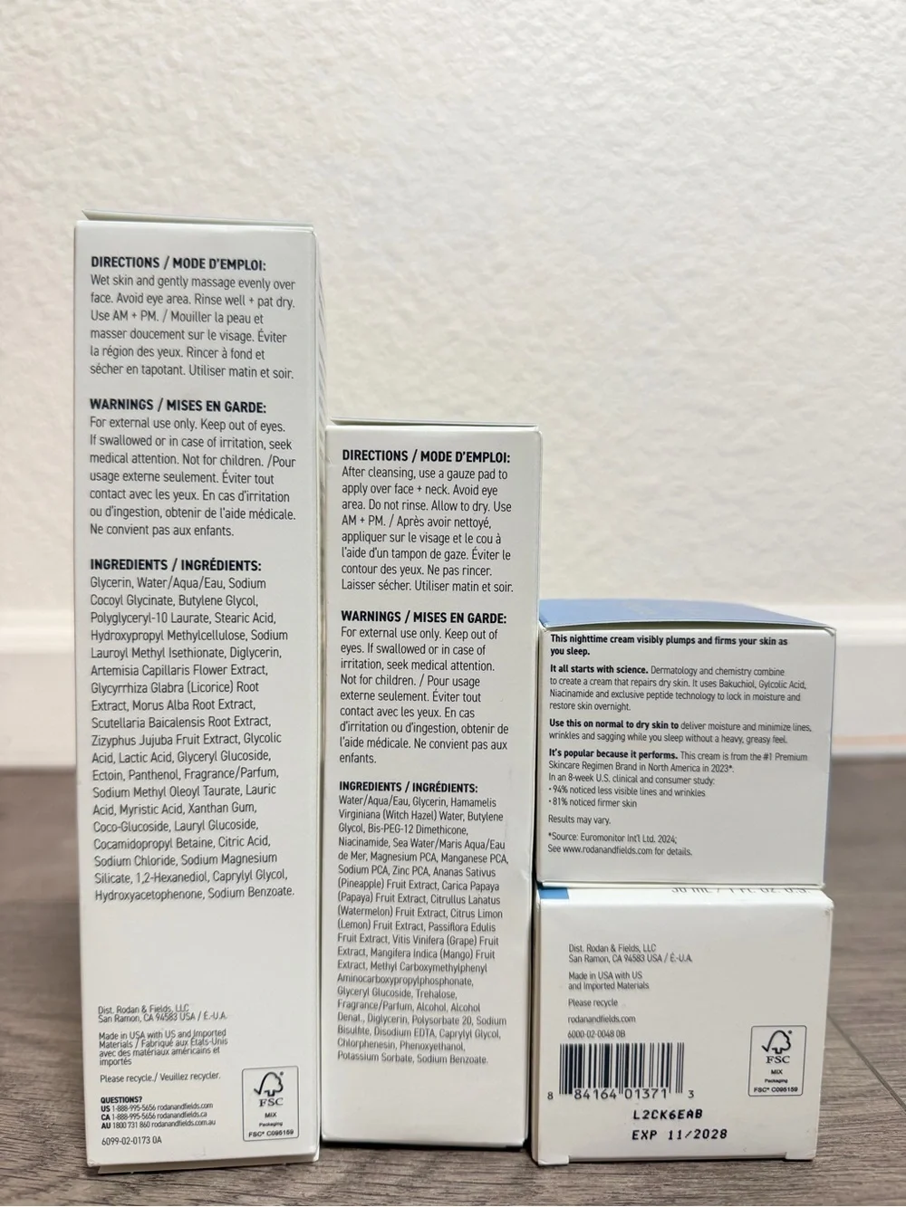 Rodan + Fields REDEFINE Skincare Regimen